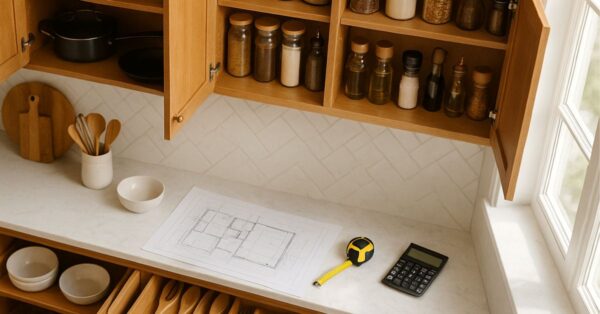 how to calculate kitchen cabinet cost