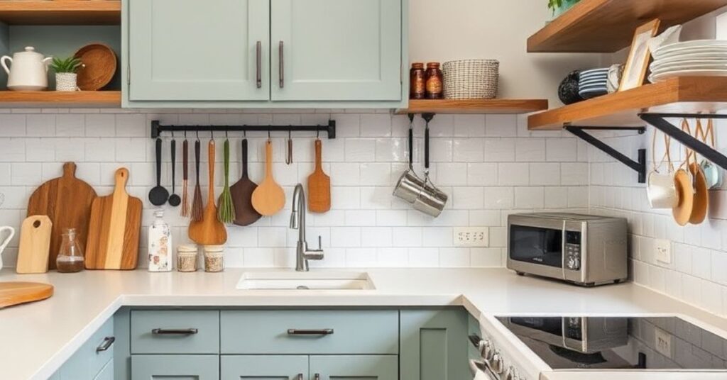 Maximize Storage Space in a Small Kitchen | 10 Brilliant Hacks