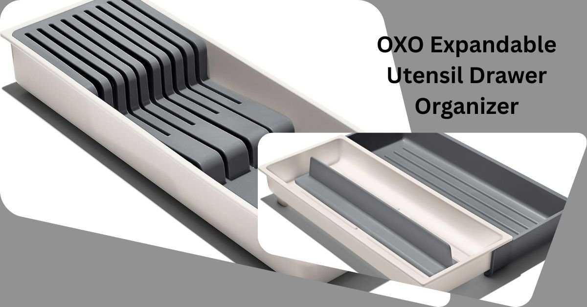 oxo expandable utensil drawer organizer