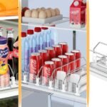 self pushing drink organizer for fridge costco