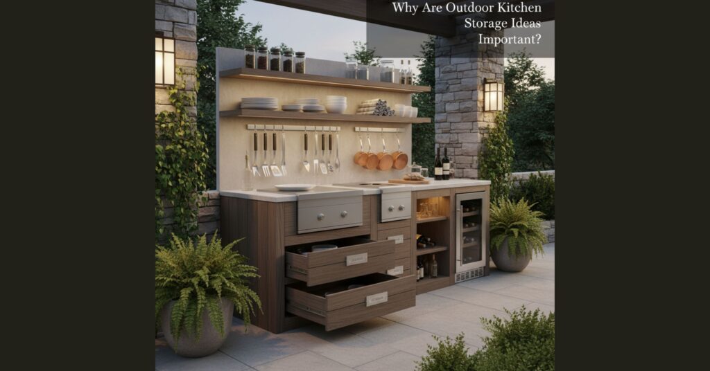 Why Are Outdoor Kitchen Storage Ideas Important