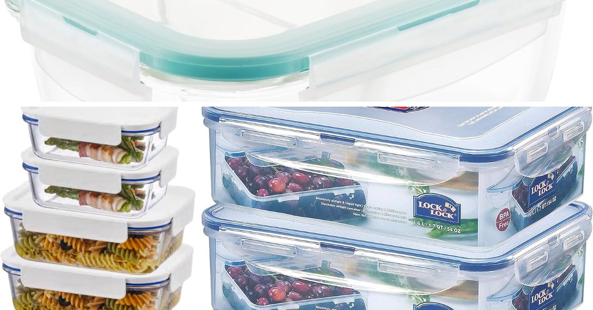 lock and lock food storage containers