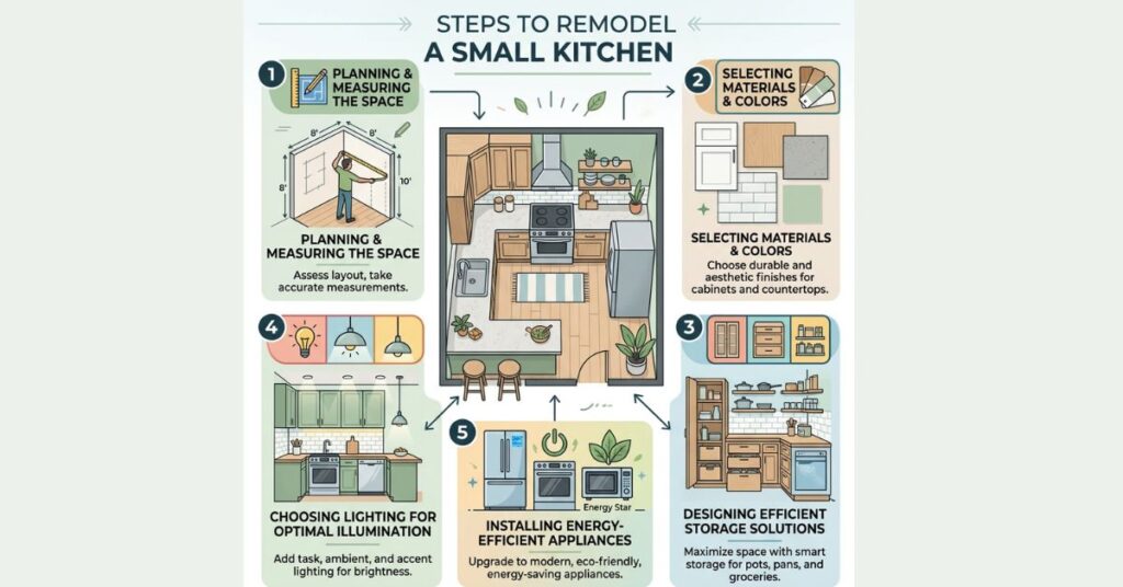 What Are the Steps to Remodel a Small Kitchen