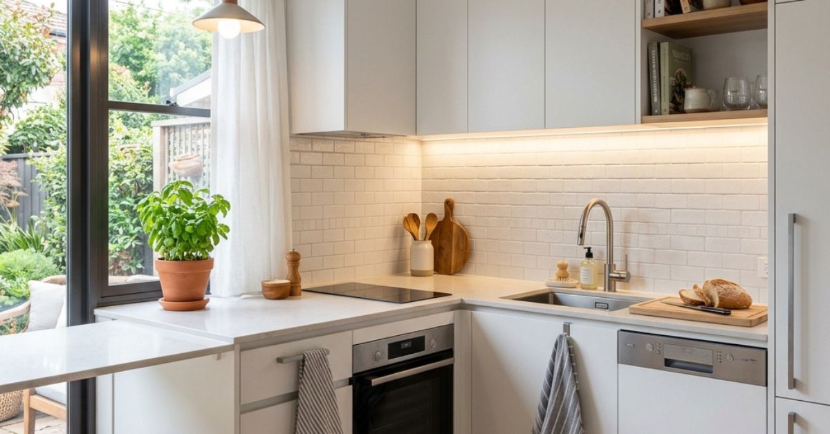 how to redesign a small kitchen